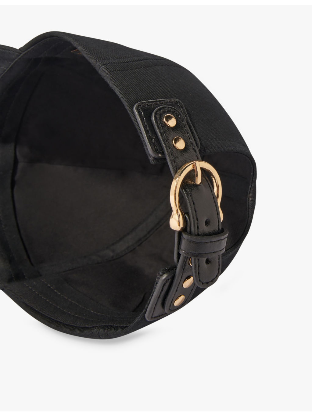 Clover-embroidered cotton baseball cap - 4