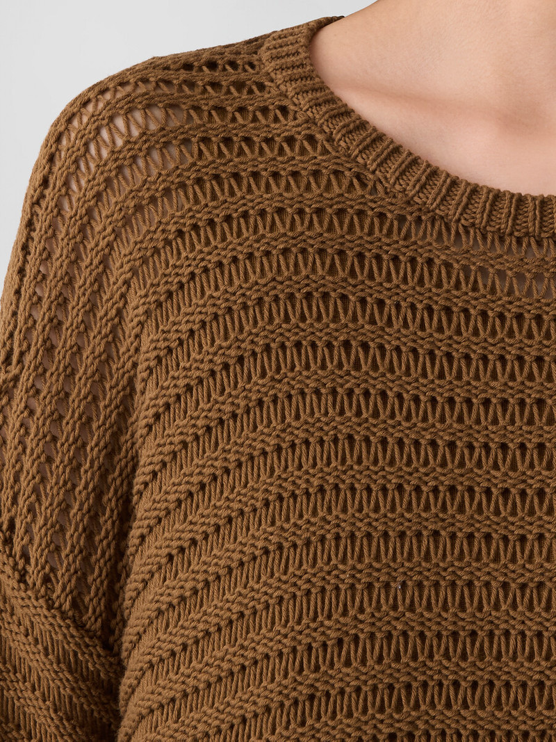 Peruvian Organic Cotton Cord Crew Neck Top 5