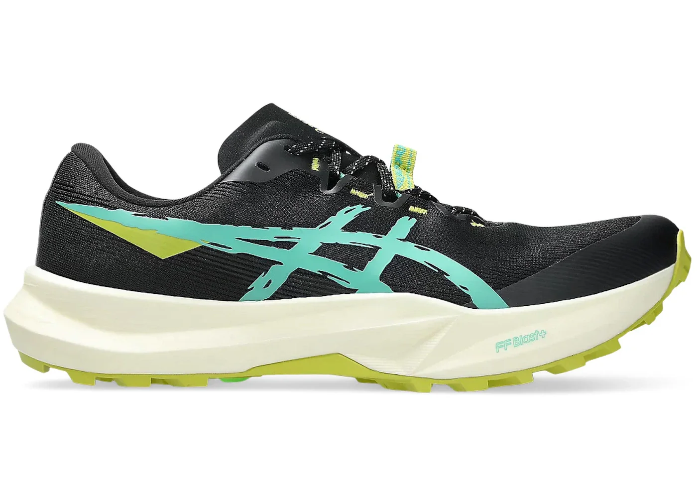ASICS Fuji Lite 6 Black Aurora Green - 1