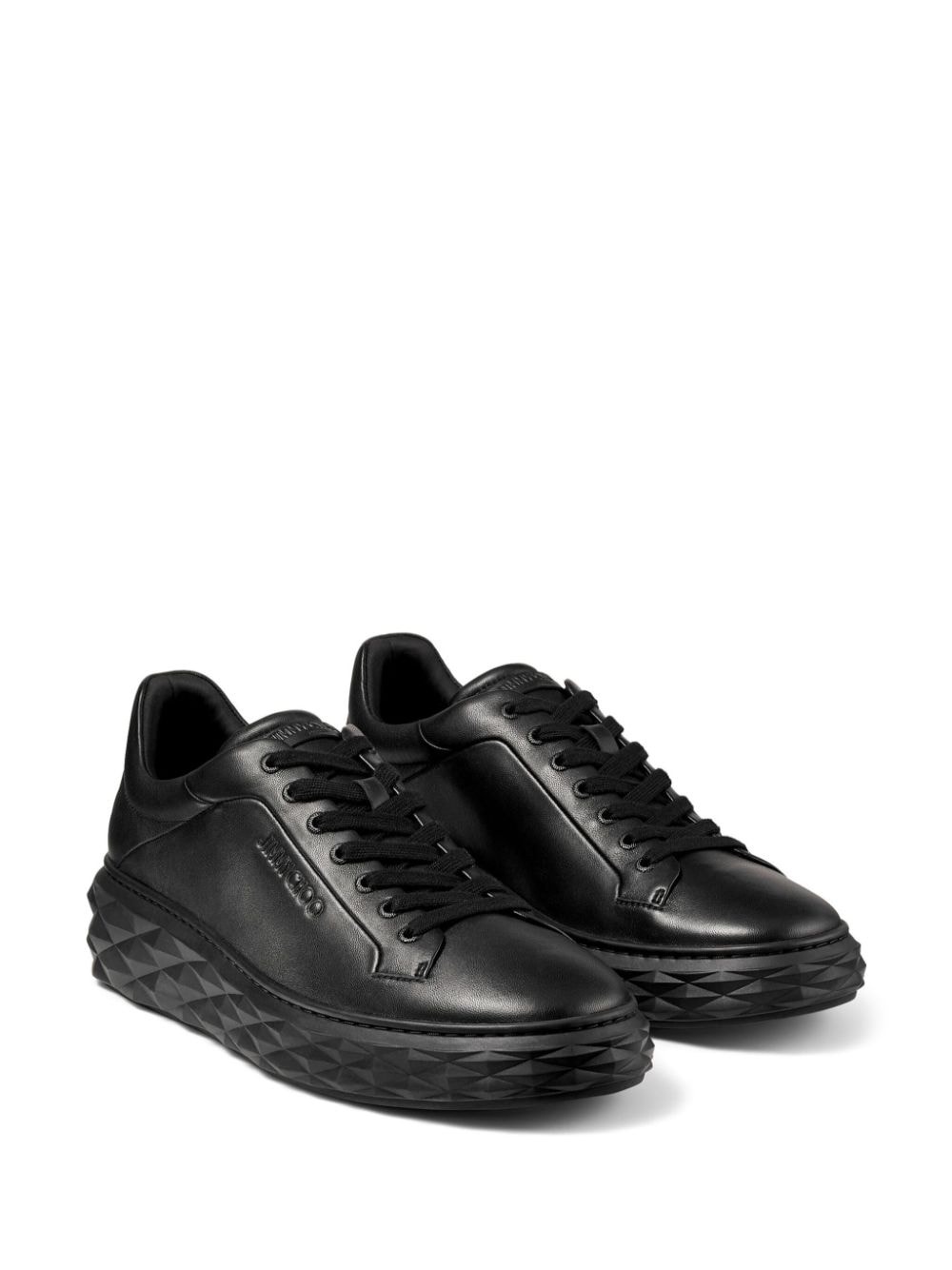 Diamond Maxi leather sneakers - 2