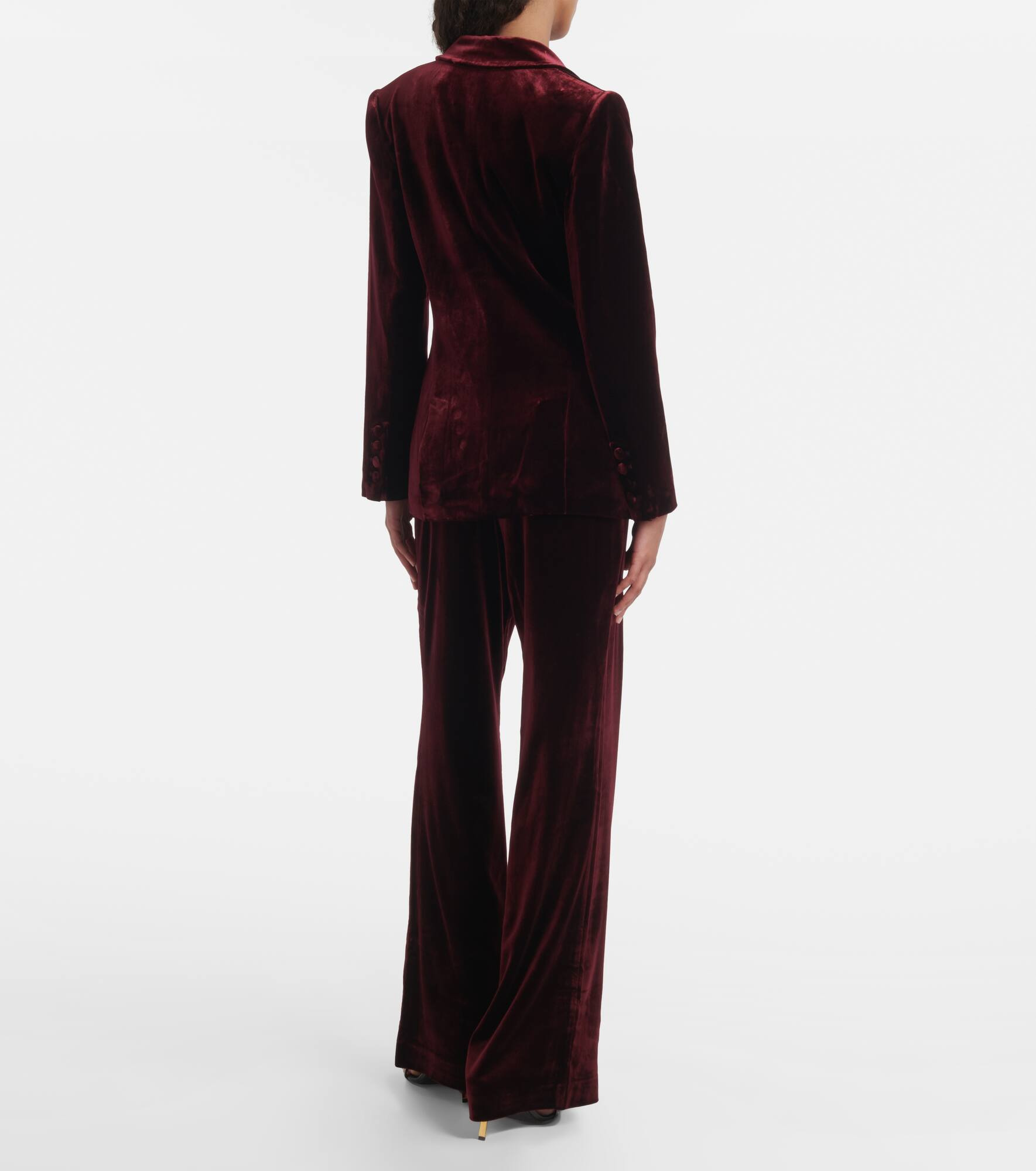 Velvet blazer - 3