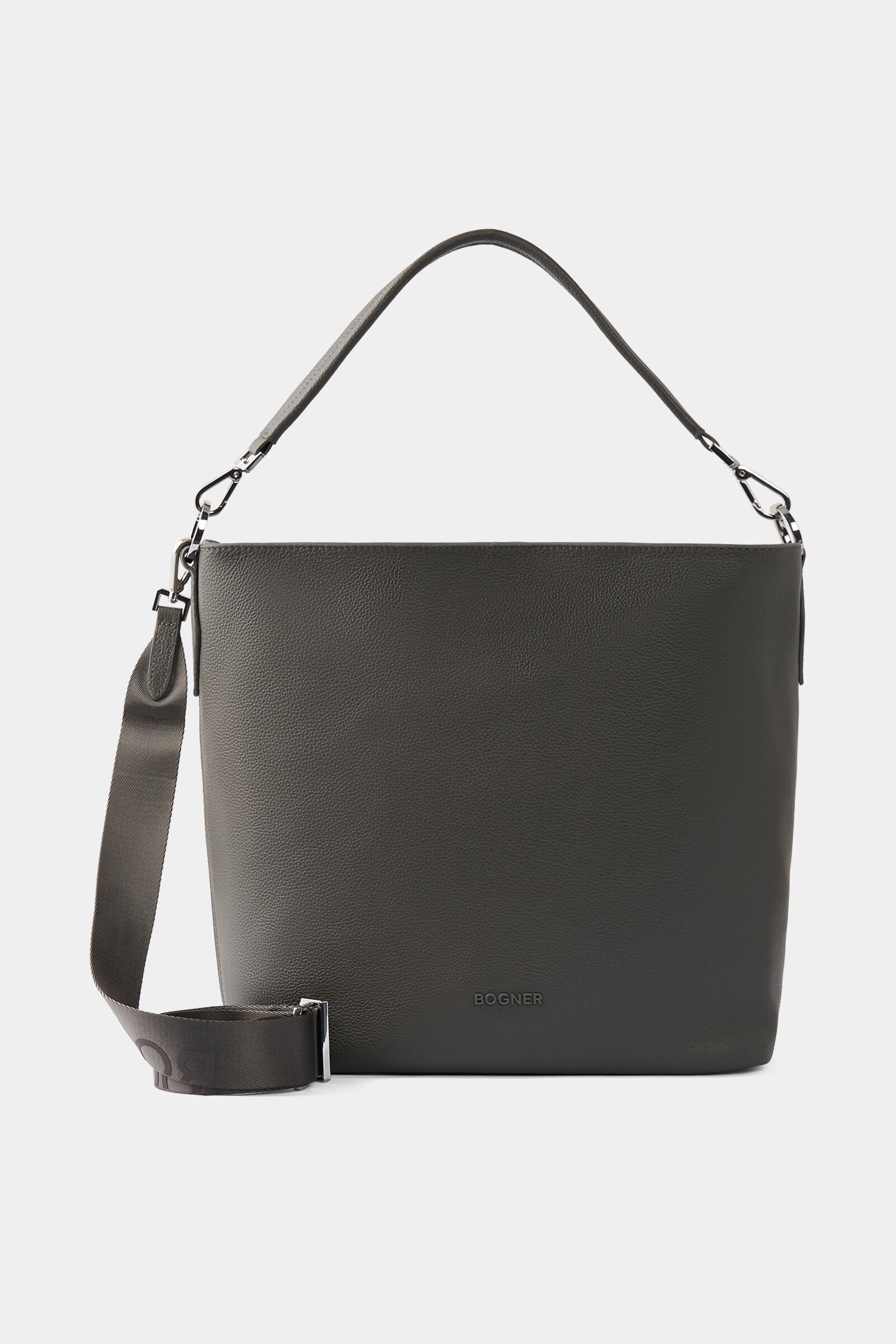 Pontresina Lora Hobo bag in Gray - 1