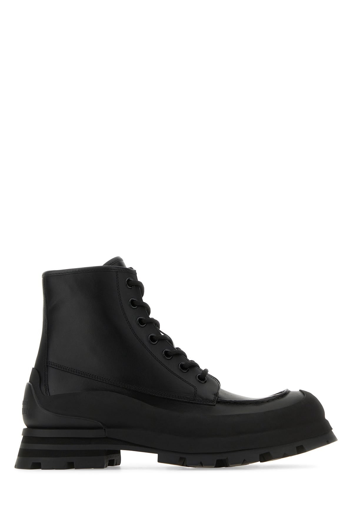 Black leather Wander ankle boots - 1