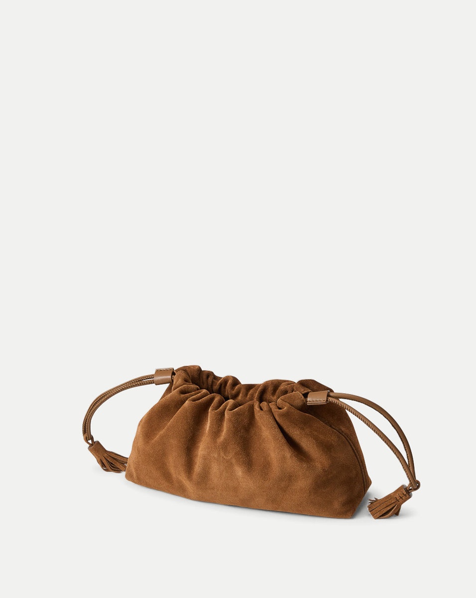 SMALL VERONICA BEARD SUEDE STASH BAG - 5
