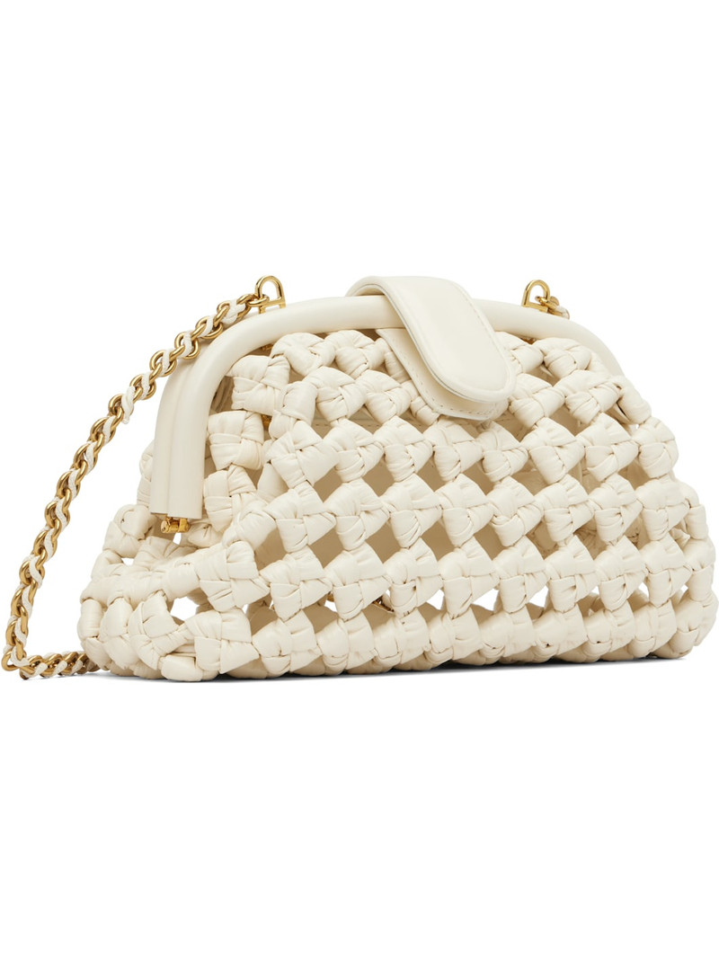 Bottega Veneta Off-White Small Lauren Bag outlook