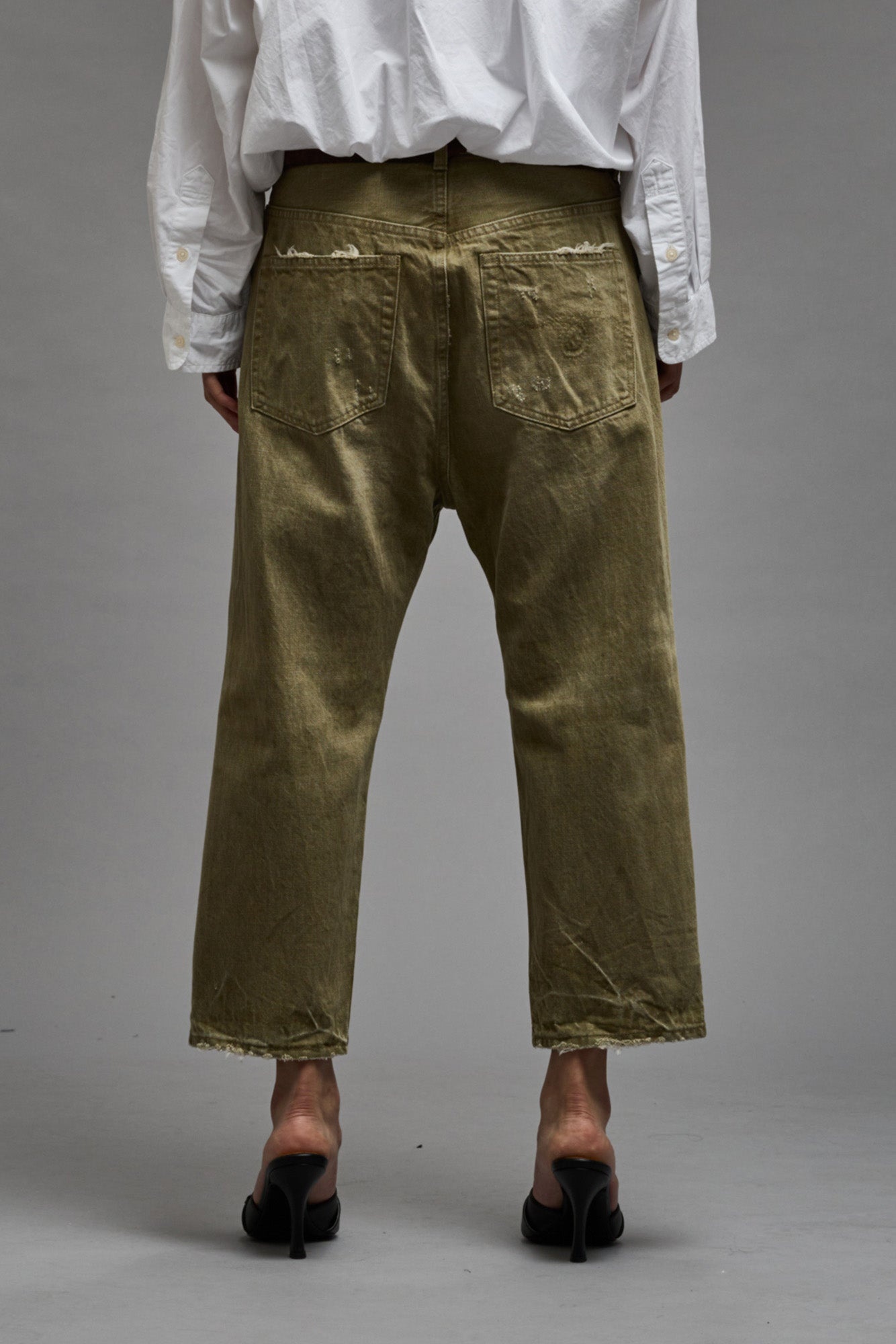 TAILORED DROP - MOSS GREEN - 2