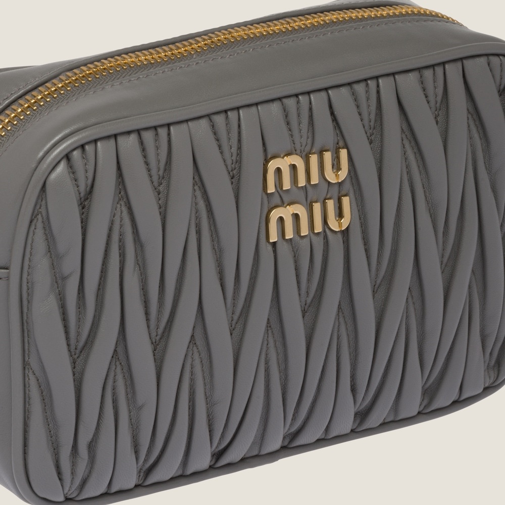 Matelassé nappa leather shoulder bag - 7