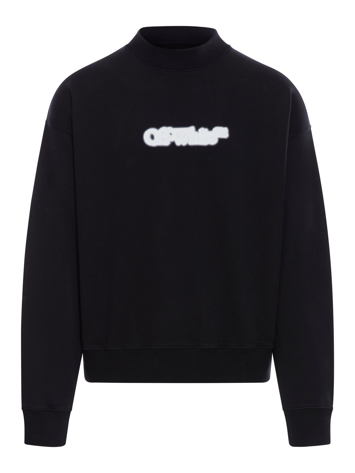Off-White CREWNECK SWEATSHIRT WITH SPRAY PRINT | suitnegozi