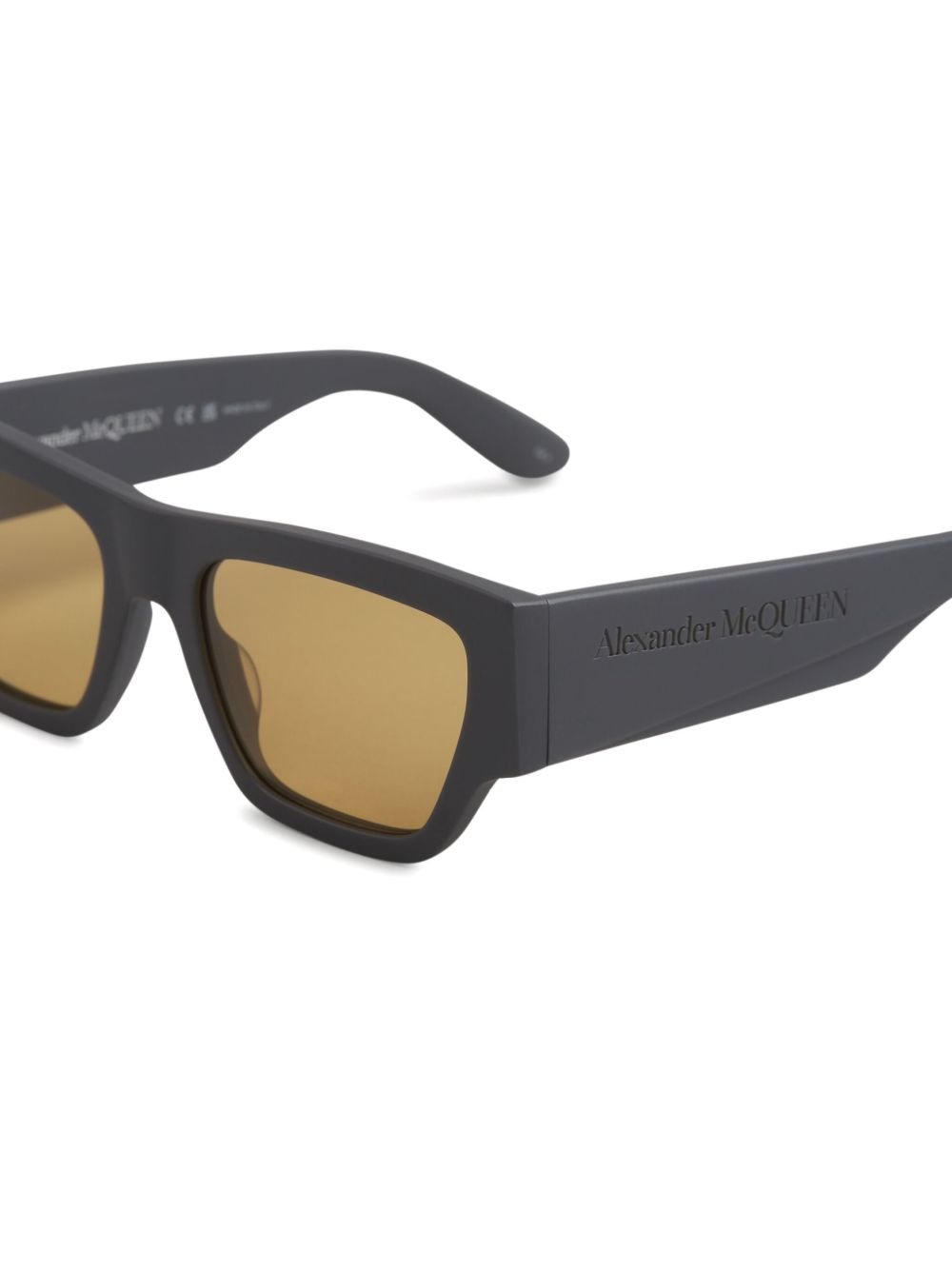 Angled rectangle-frame sunglasses - 7