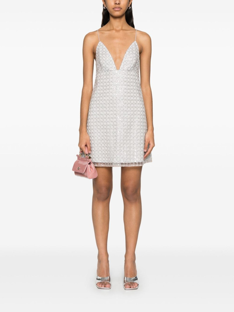 ROTATE beaded A-line mini dress outlook