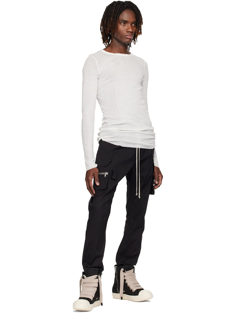 Rick Owens Off-White Temple Rib LS T-shirt outlook