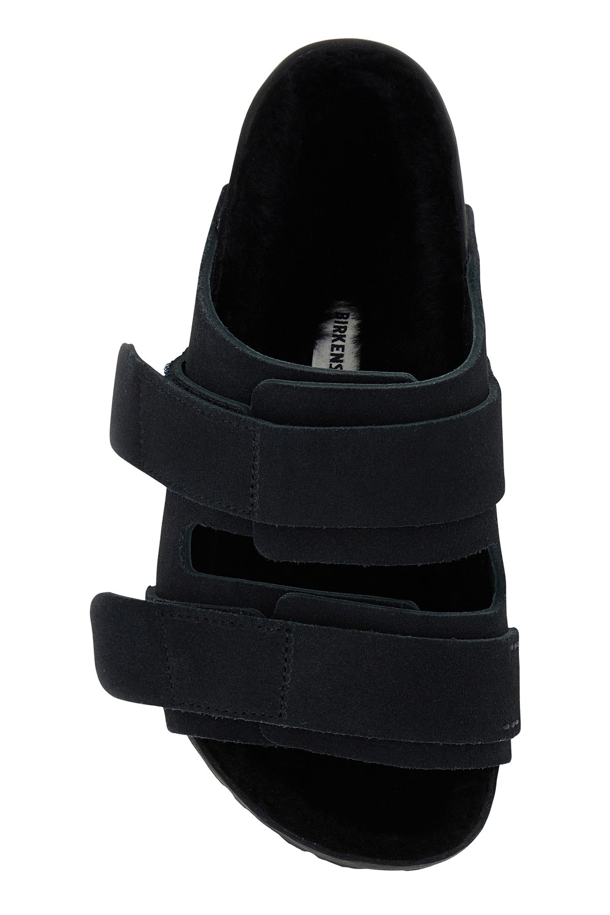 Black suede Birkenstock X Tekla Uji slippers - 4