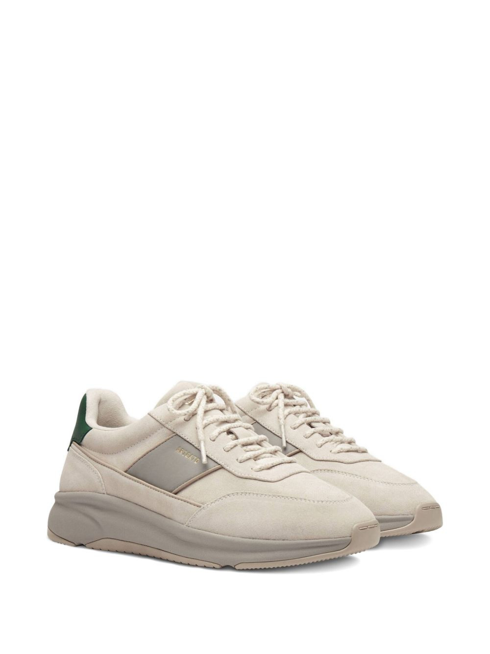 Genesis Neo Runner suede-leather panel sneakers - 2