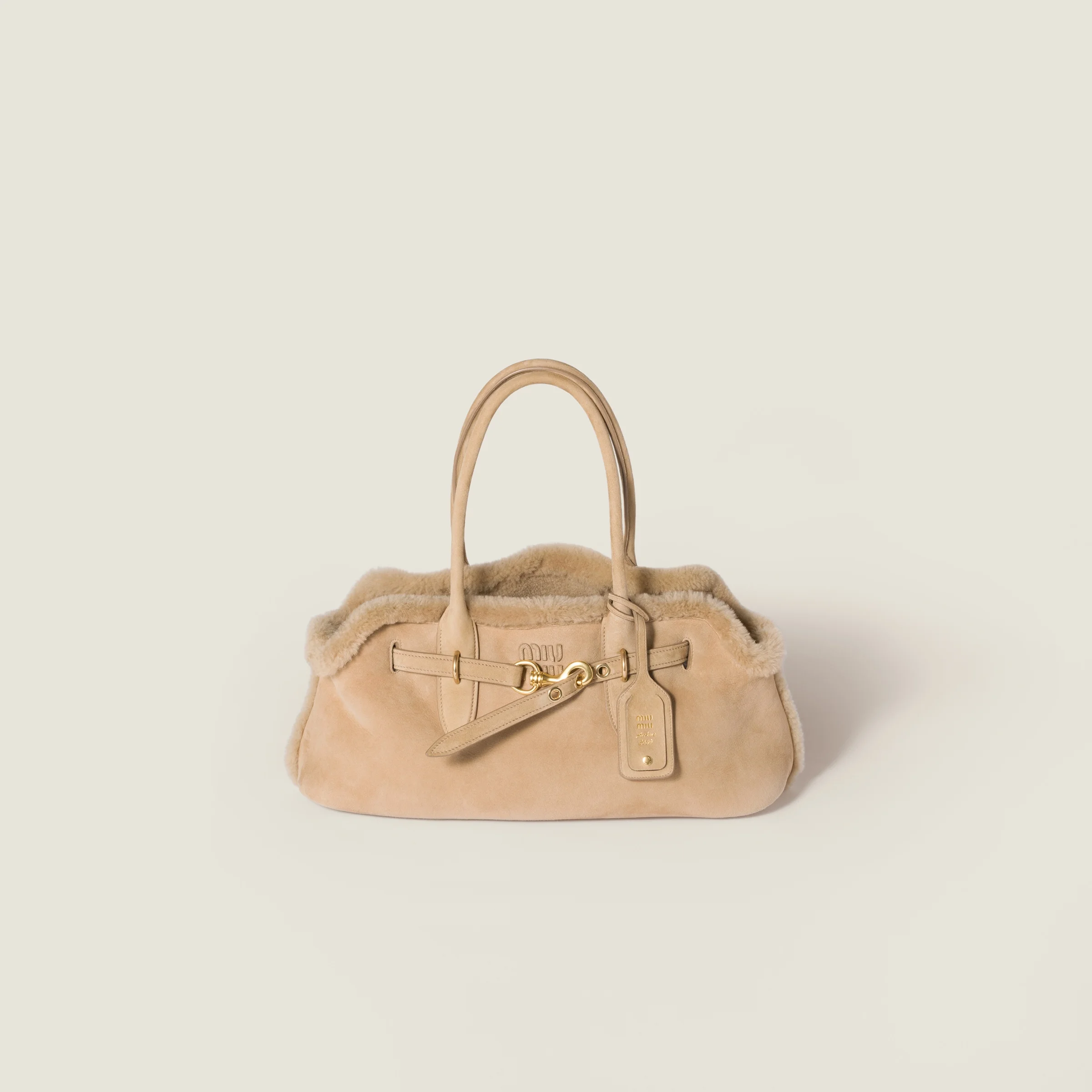 Aventure shearling tote bag - 1