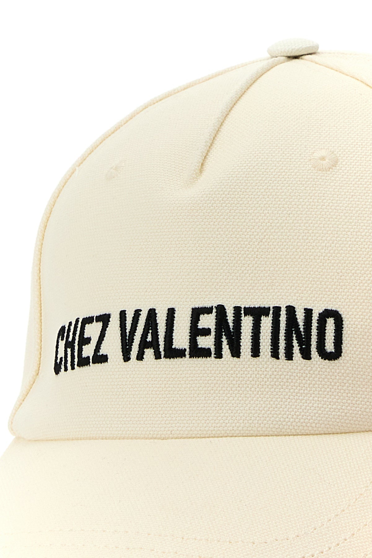 Ivory cotton baseball cap - 4
