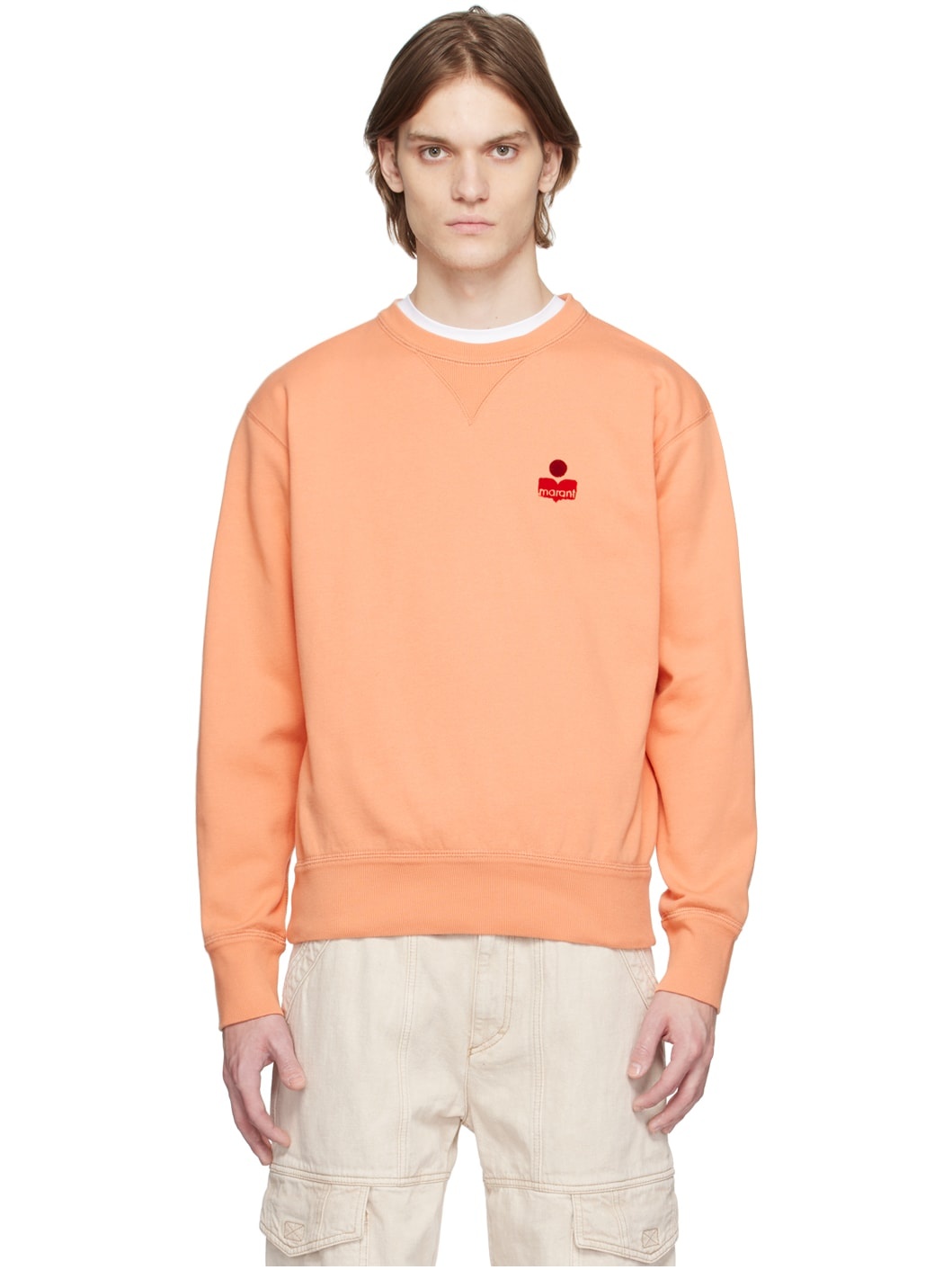 Orange Mike Sweatshirt - 1