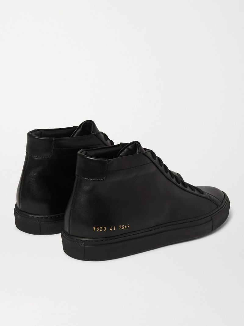 Original Achilles Leather High-Top Sneakers Black 4