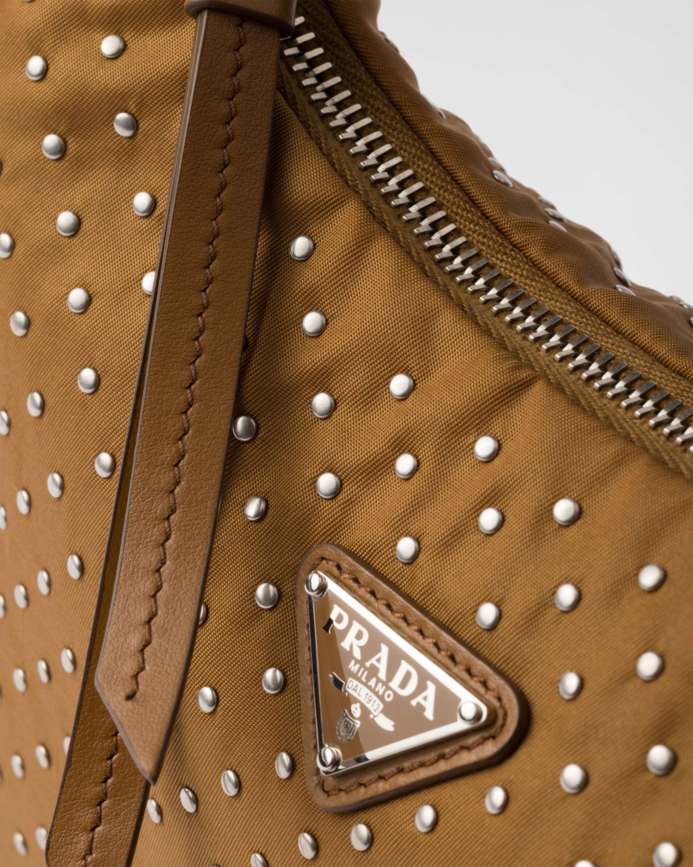 Prada Re-Edition Re-Nylon mini bag with studs - 5