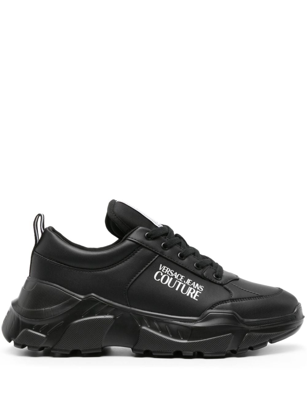 logo-print chunky sneakers - 1