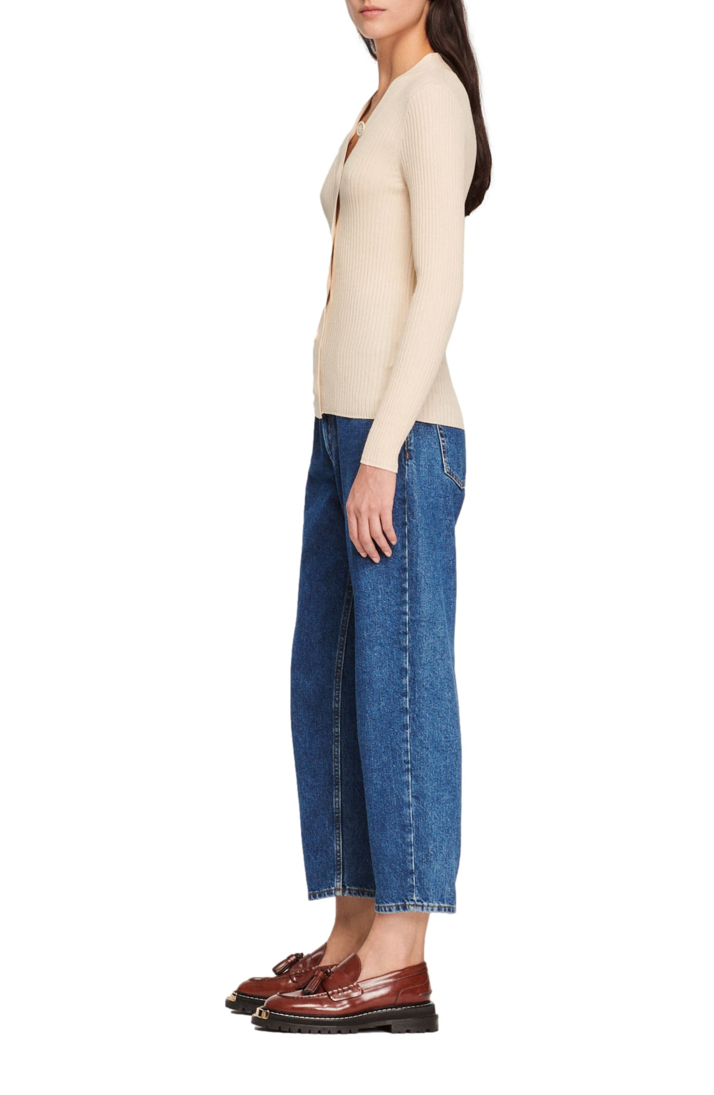 Ribbed Cardigan - 3
