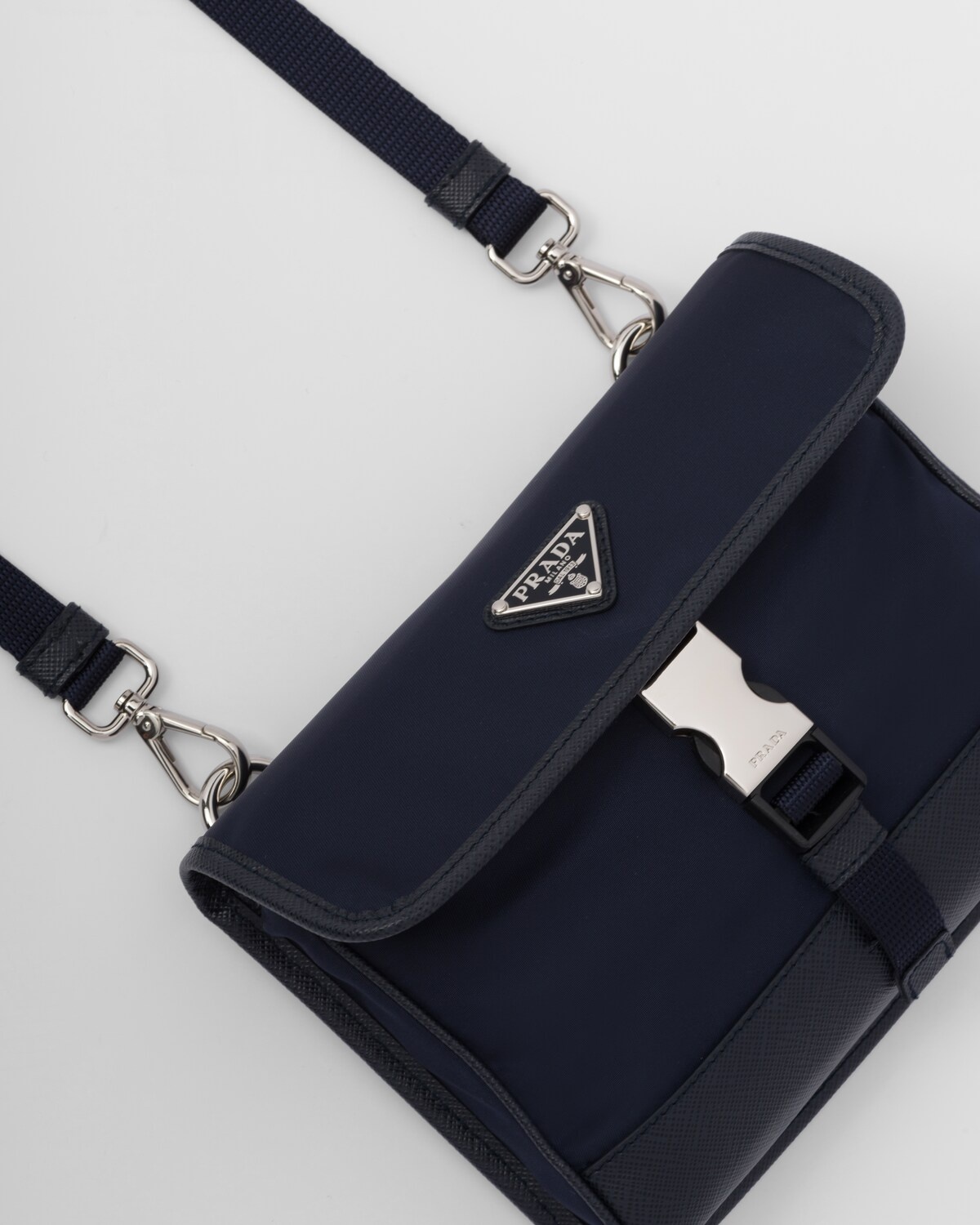 Re-Nylon and Saffiano leather smartphone case - 6