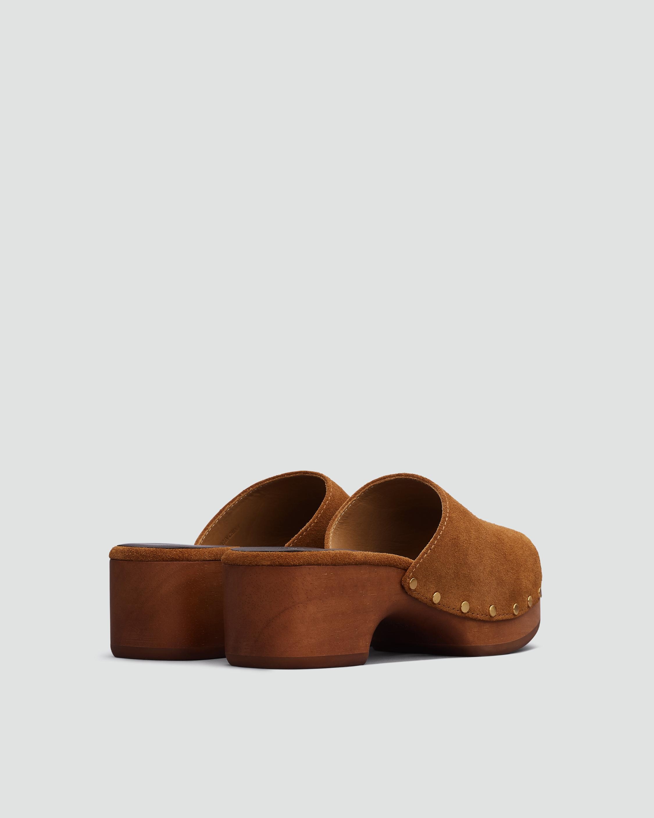 Mara Clog Slide - Suede
Heeled Clog - 3