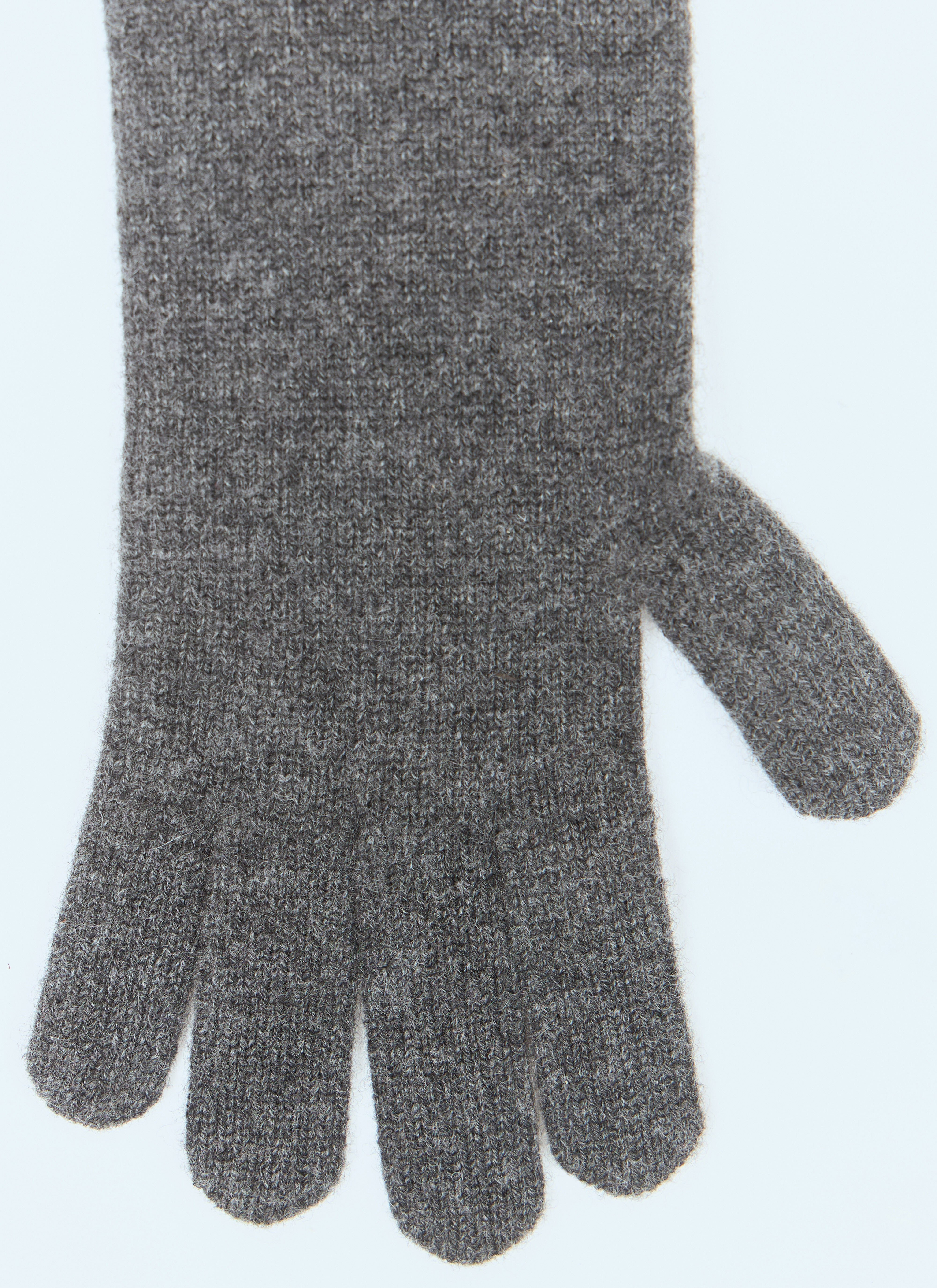 Long Cashmere Gloves - 2