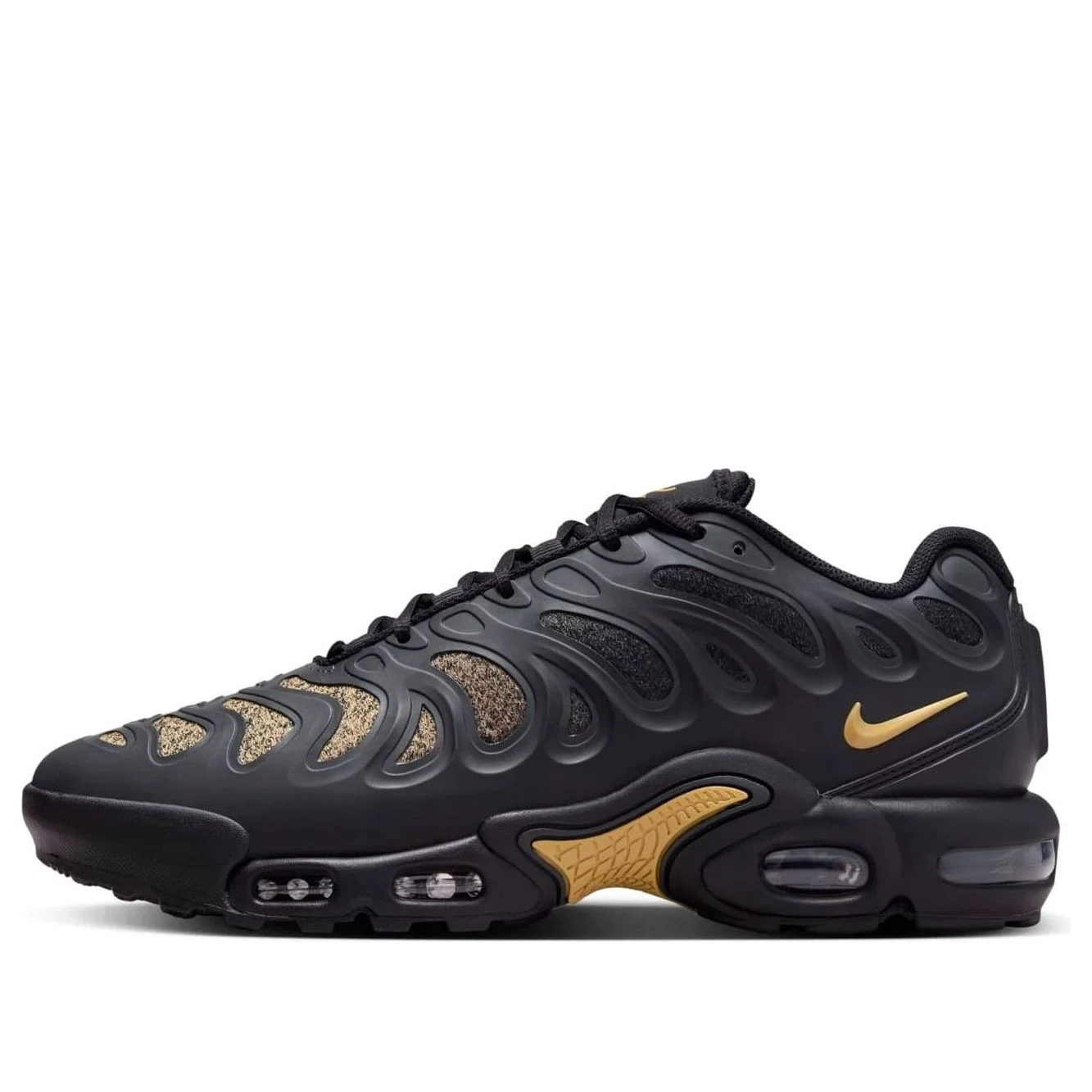Nike x Paris Saint Germain Air Max Plus 'Black Wheat Gold' FZ4748-001 - 1