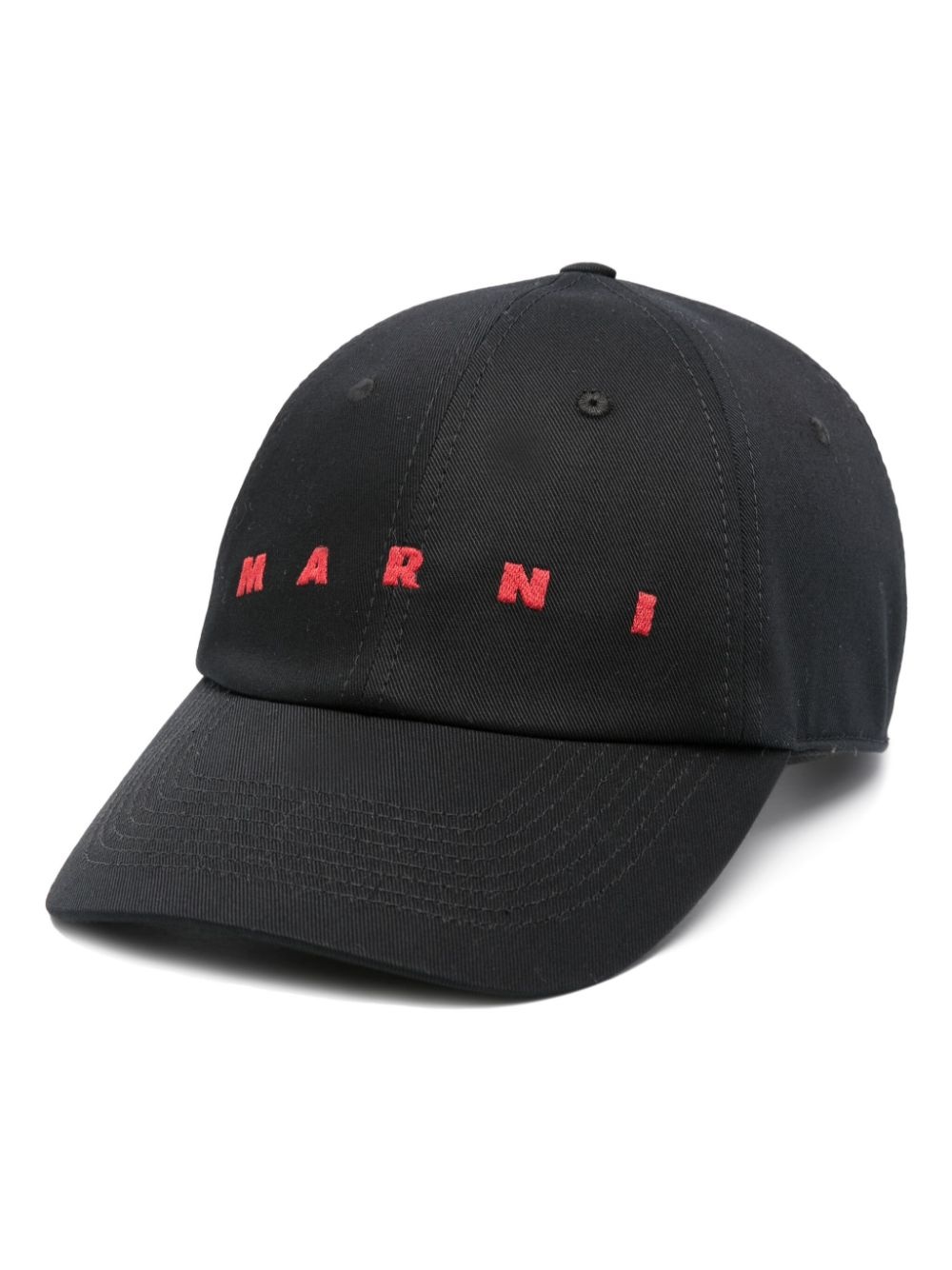 logo-embroidered baseball cap - 1