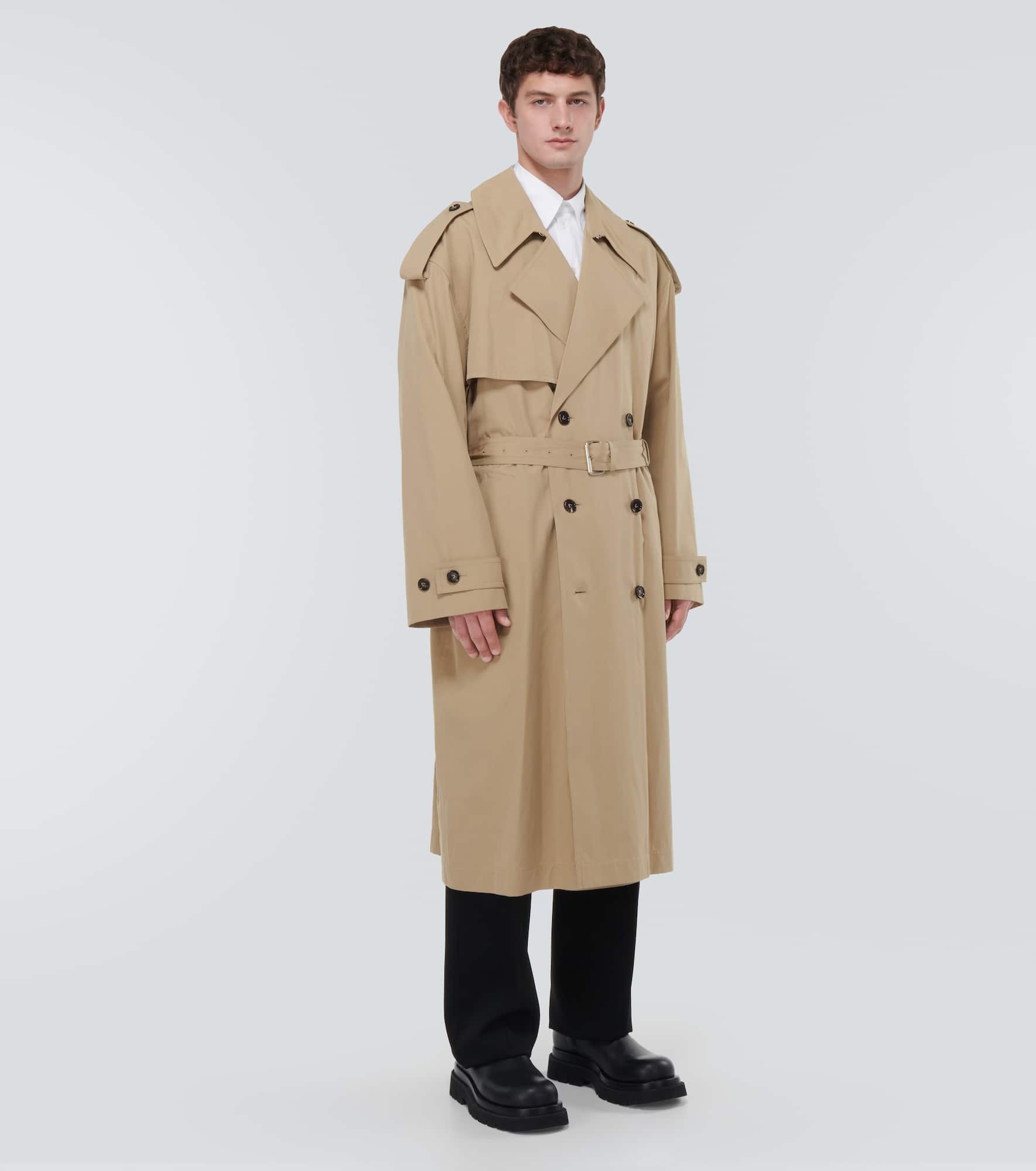 Cotton-blend trench coat - 2