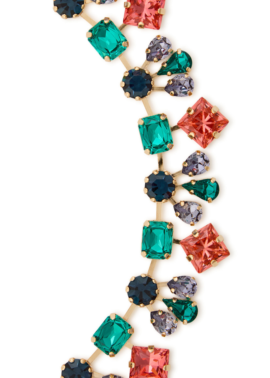 Rosantica Crystal-embellished Necklace - 3