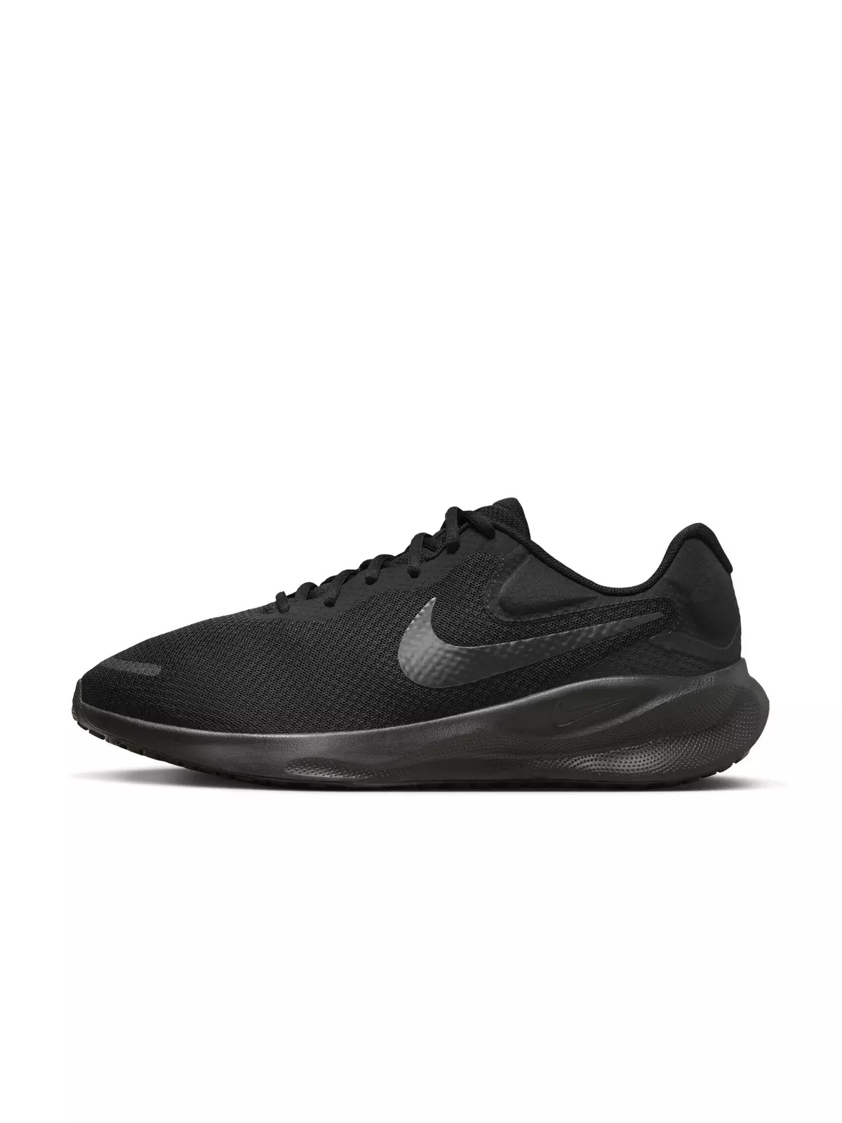 Revolution 7 "Black/Off Noir" Men's Wide Running Shoe - 2