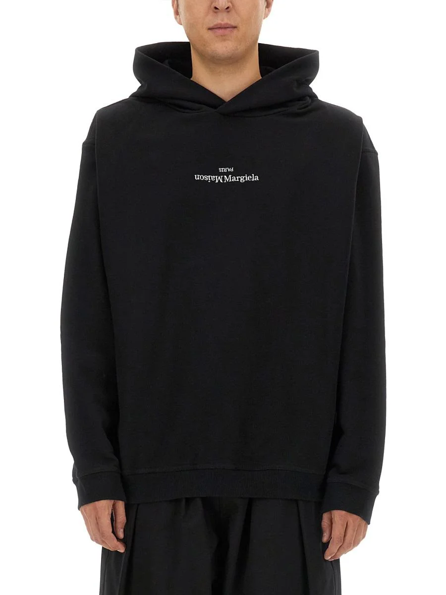 Maison Margiela MAISON MARGIELA SWEATSHIRT WITH LOGO - 1