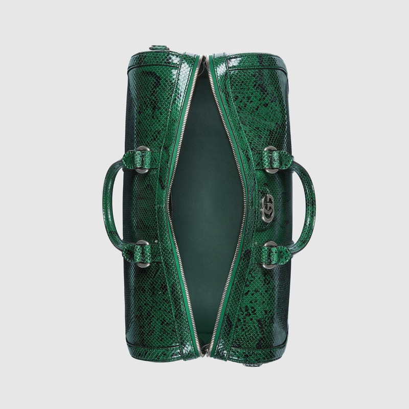 Python duffle bag with Double G 7