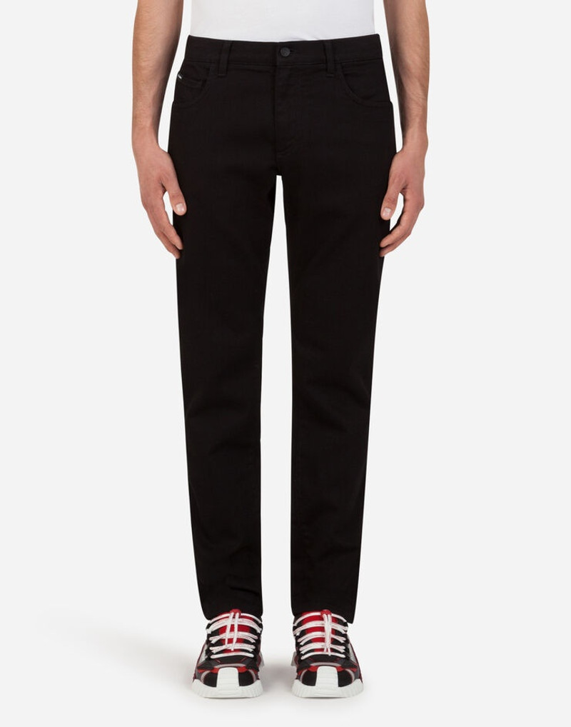 Dolce & Gabbana Black slim-fit stretch jeans outlook