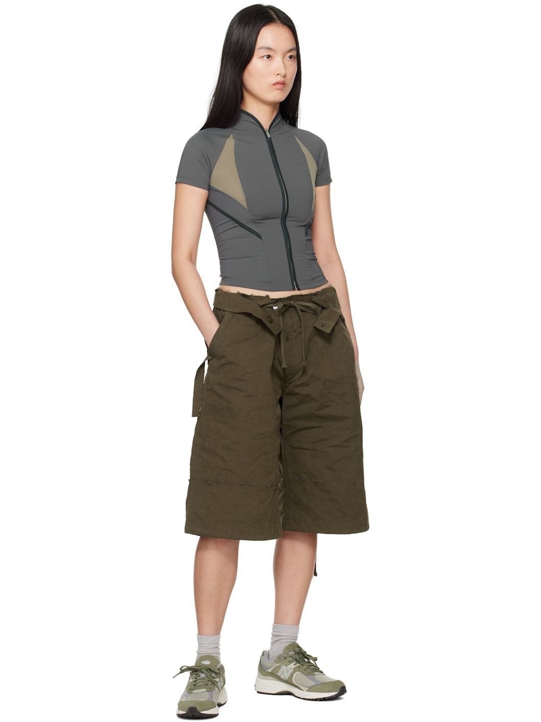 Khaki 2002R Sneakers - 5