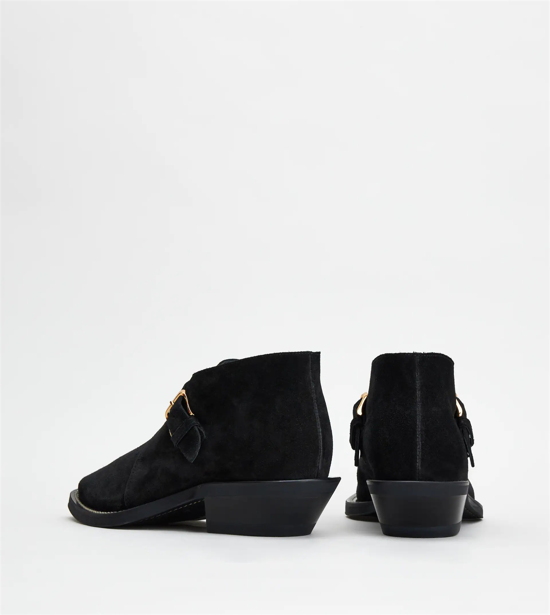 MONKSTRAPS IN SUEDE - BLACK - 3