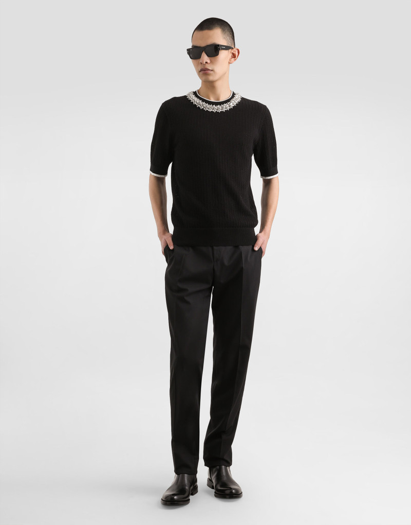 Dolce & Gabbana Cotton crewneck pullover outlook