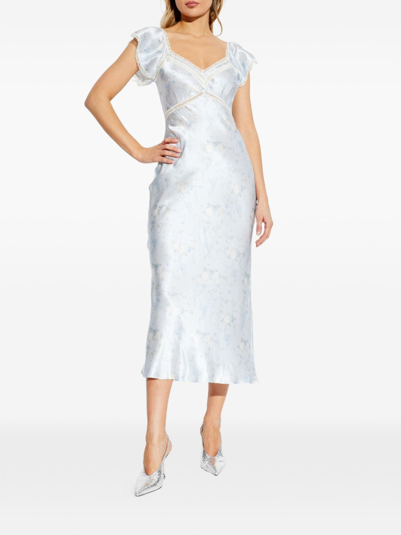Eline lace floral-print maxi dress 3