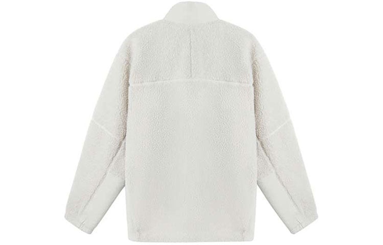 New Balance Lifestyle Cotton Warm Jacket 'White Yellow' MDA35013-CRE - 2