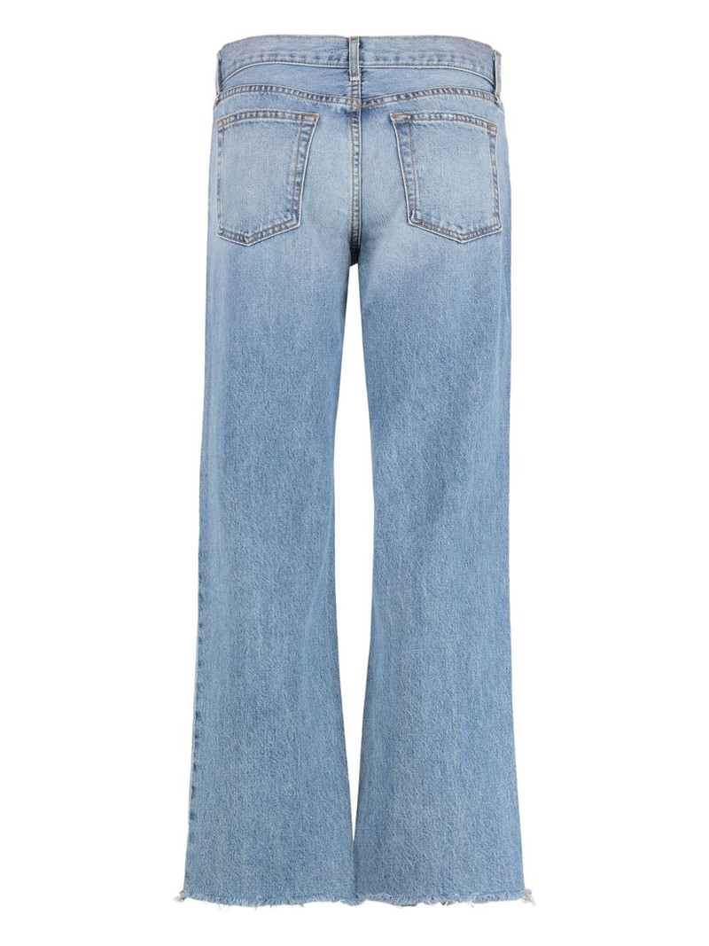ASKK NY frayed-hem jeans outlook