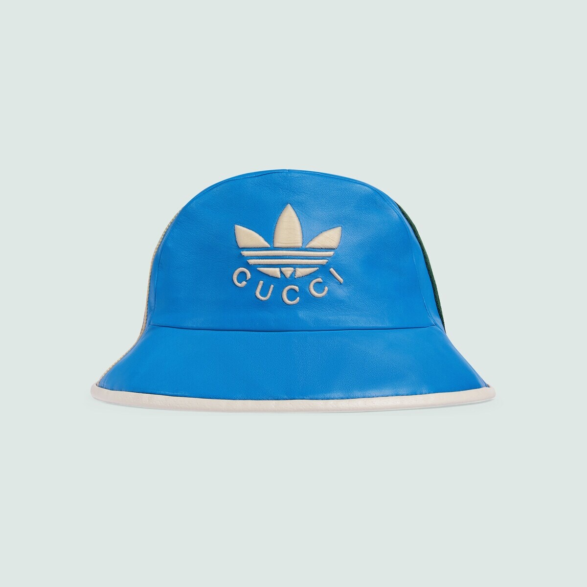 adidas x Gucci leather fedora hat - 2
