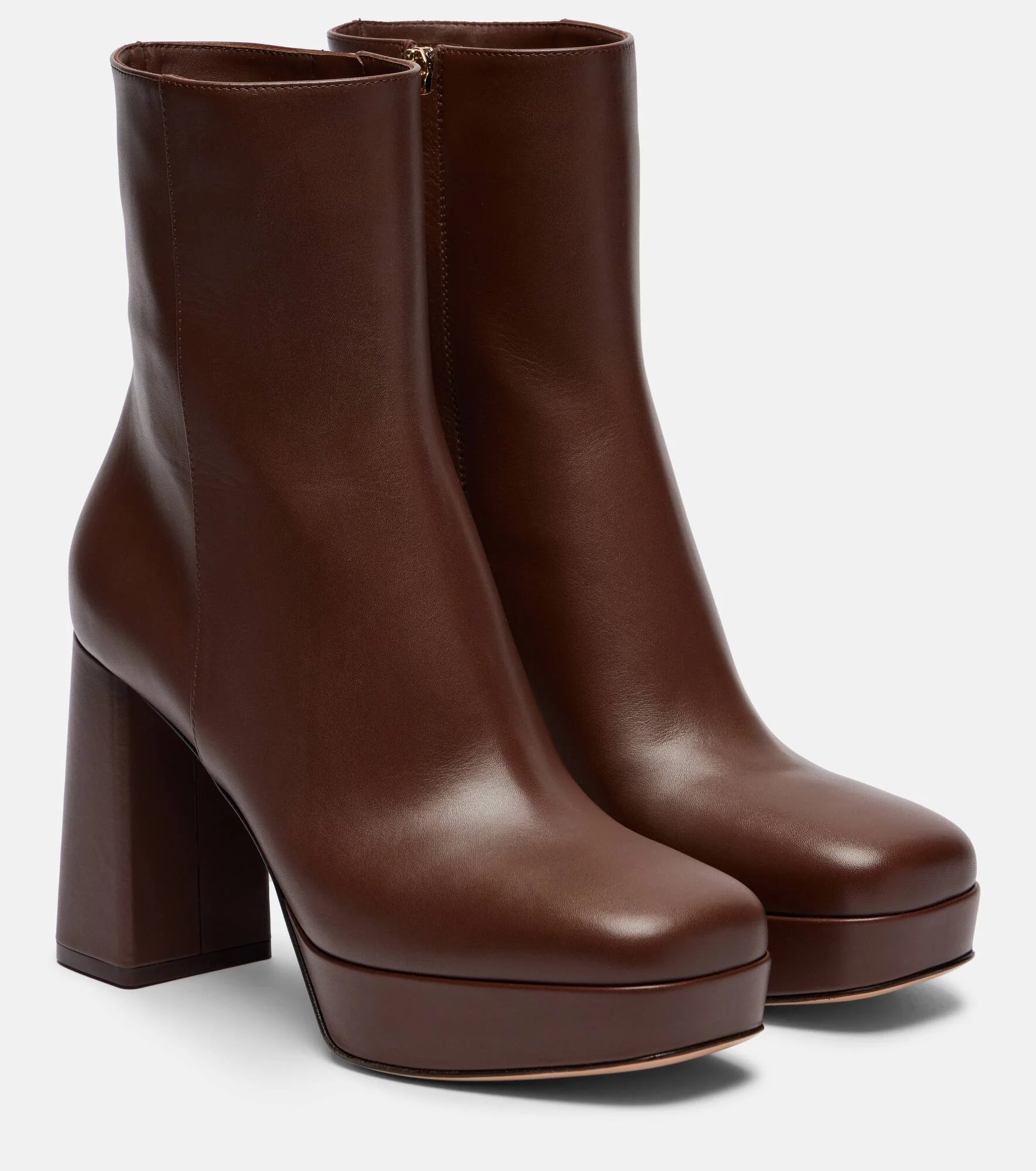 Daisen 95 leather platform ankle boots - 1