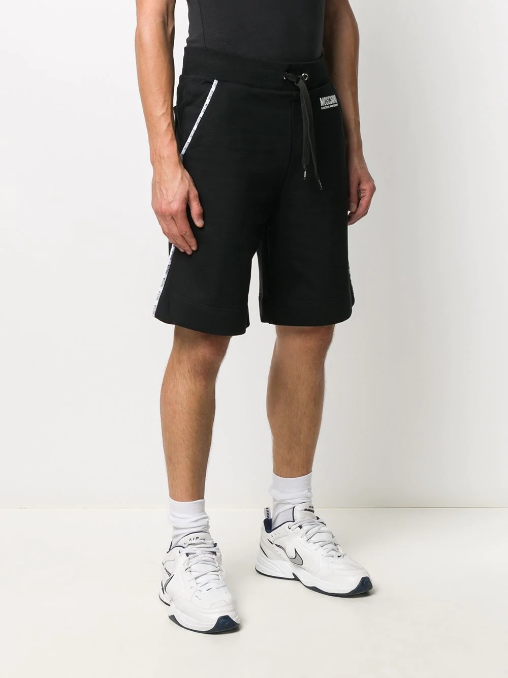 logo patch shorts - 3