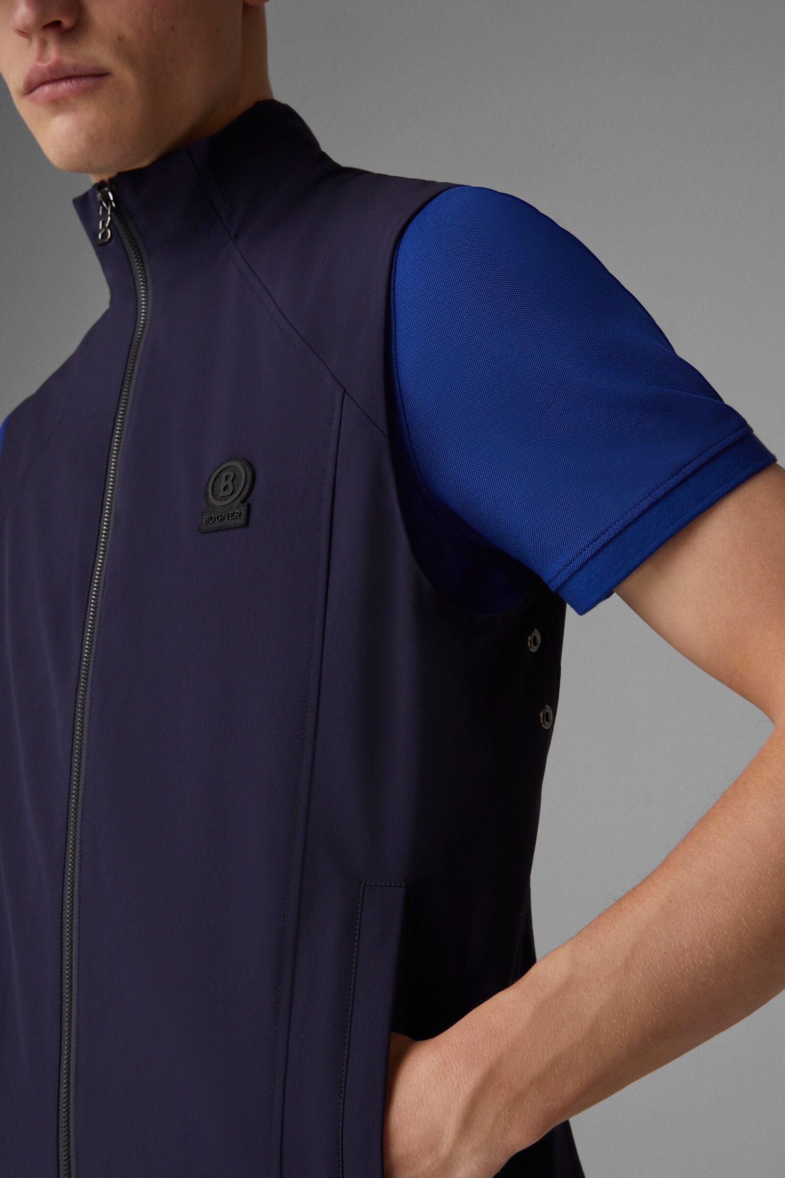 Yva Vest in Dark blue - 6