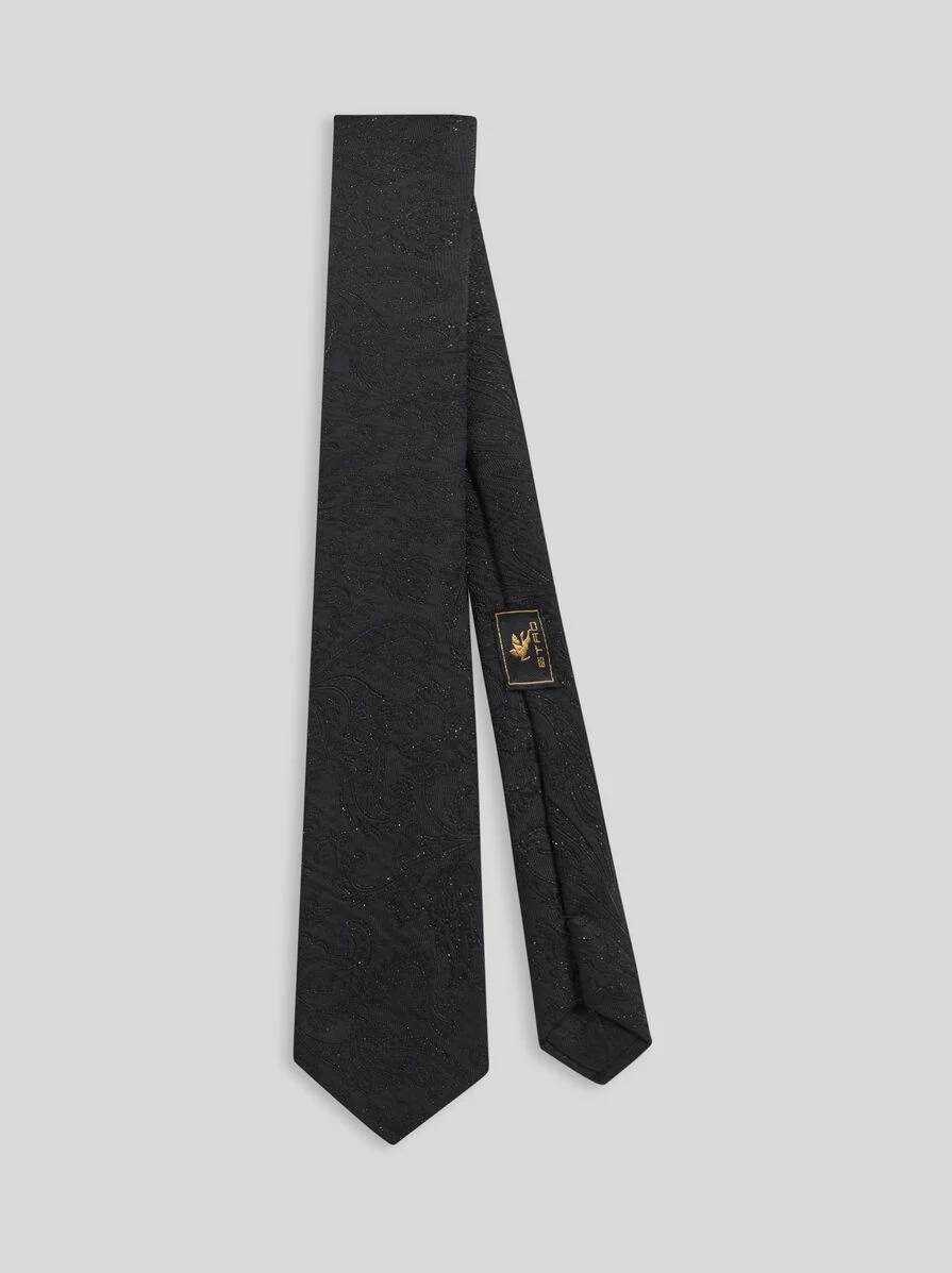 FLORAL PAISLEY TIE - 1