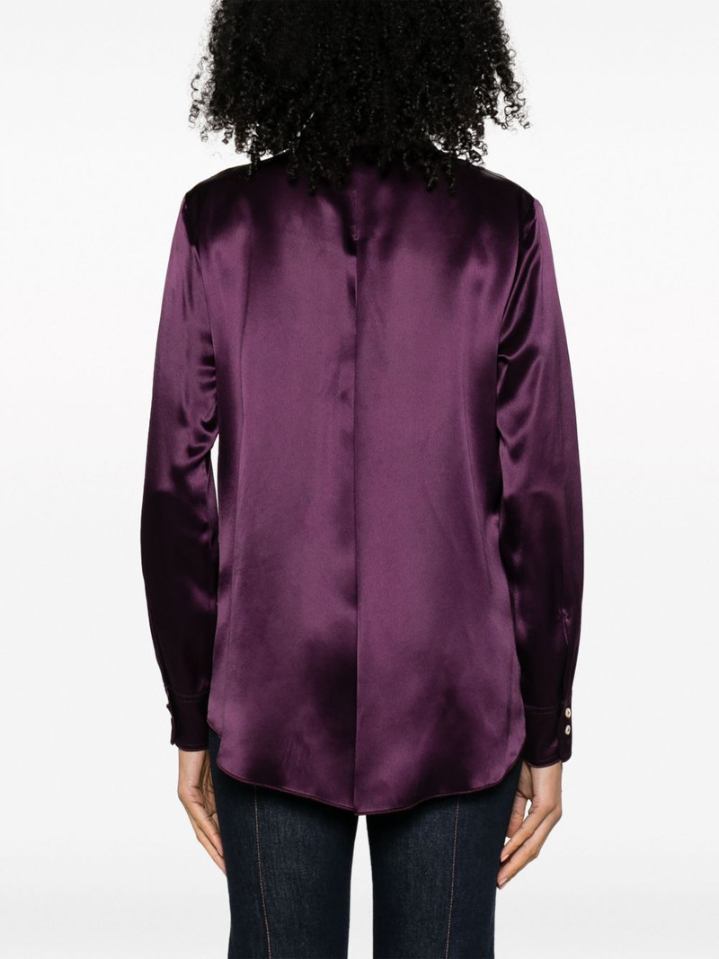 satin-finish long-sleeve shirt 4