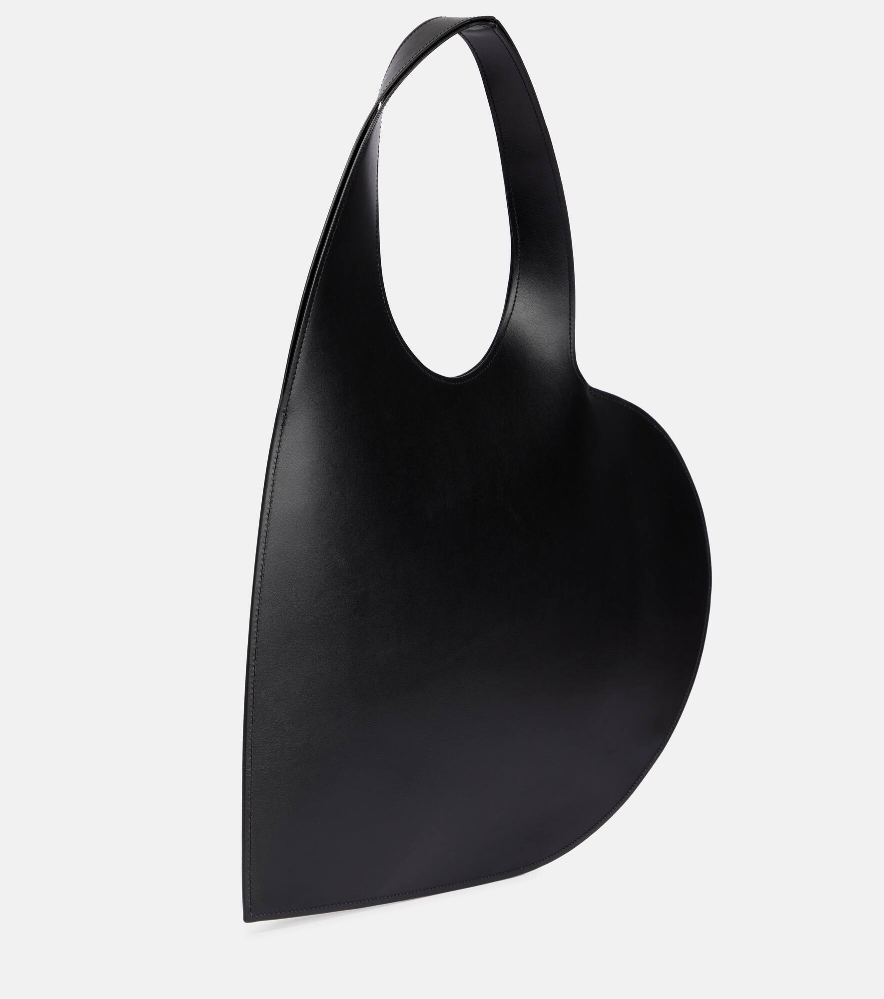 Heart leather tote - 4