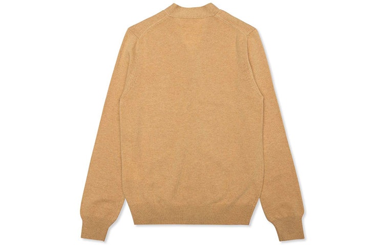 COMME des GARCONS PLAY Cardigan White Heart 'Camel' AZ-N066-051-2 - 2