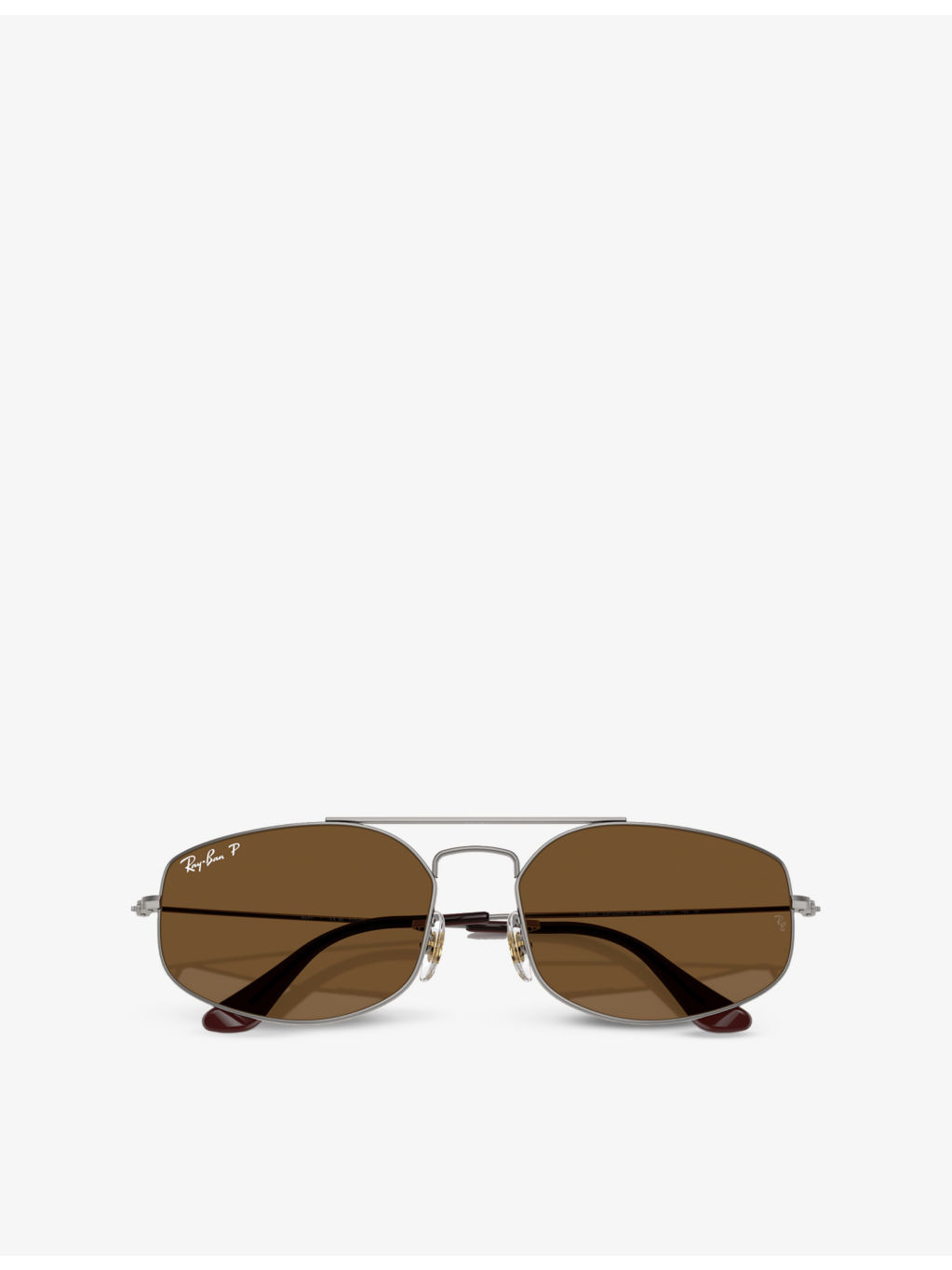 RB3845 Explorer V Irregular-Frame Metal Sunglasses - 5